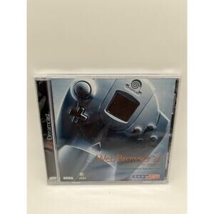 SEGA Dreamcast Web Browser 2.0 with SegaNet Brand New Factory Sealed Disc